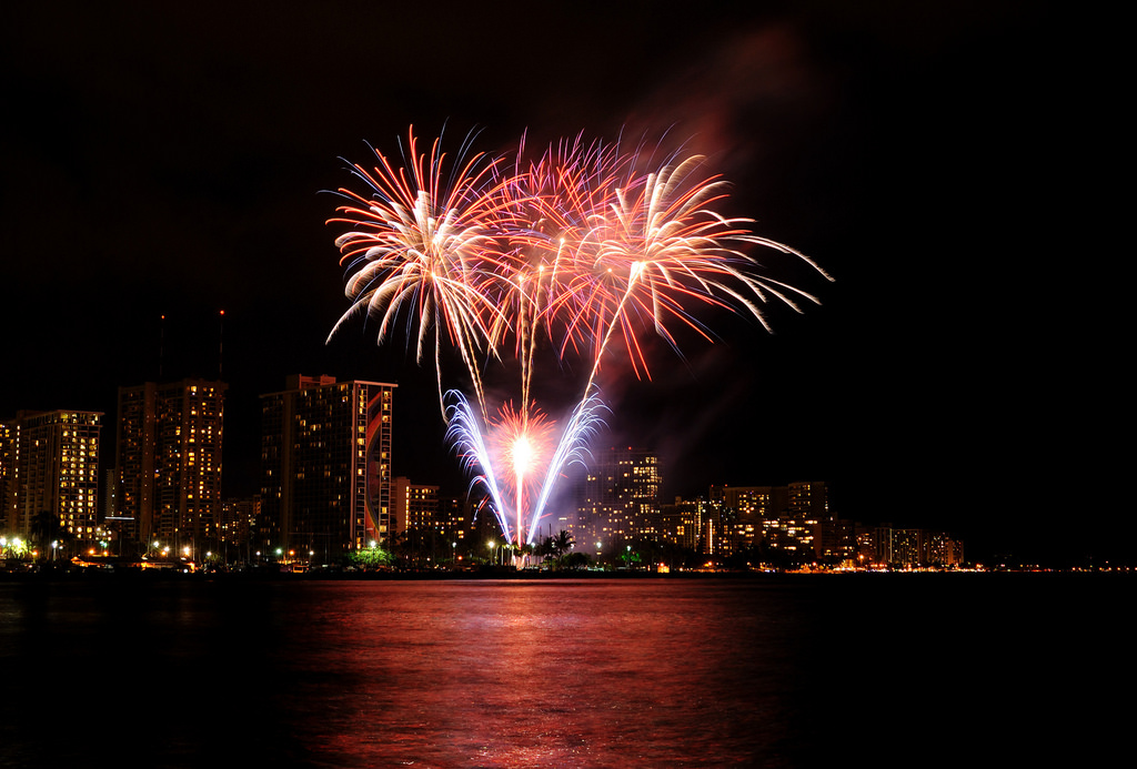 Leahi Voyager Glass Bottom Boat Fireworks Cruise